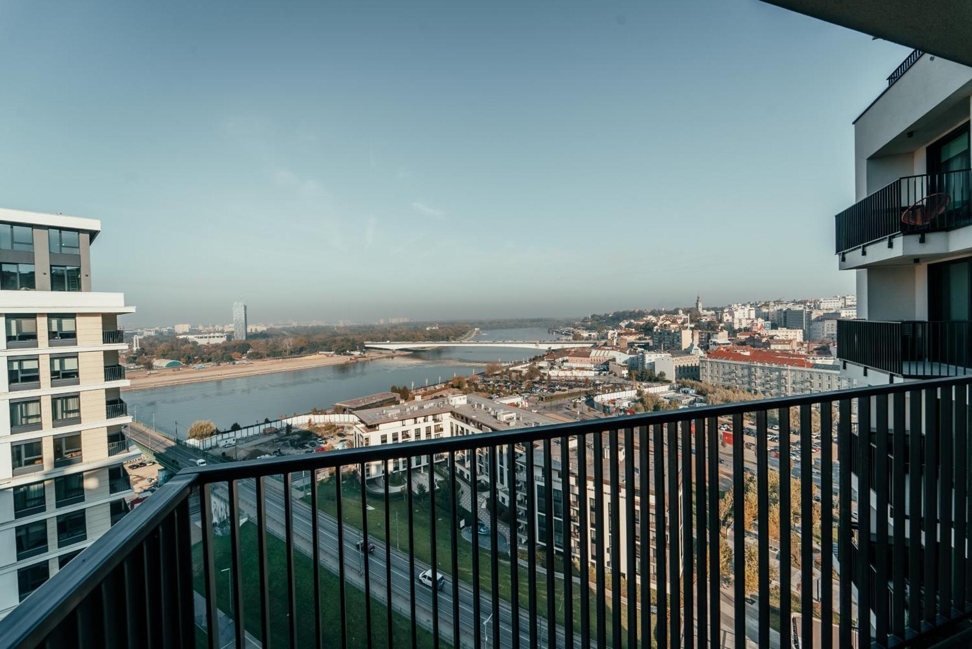 شقة Belgrade Waterfront Oasis المظهر الخارجي الصورة