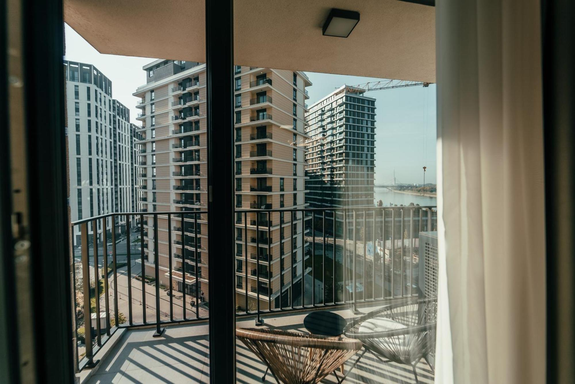 شقة Belgrade Waterfront Oasis المظهر الخارجي الصورة