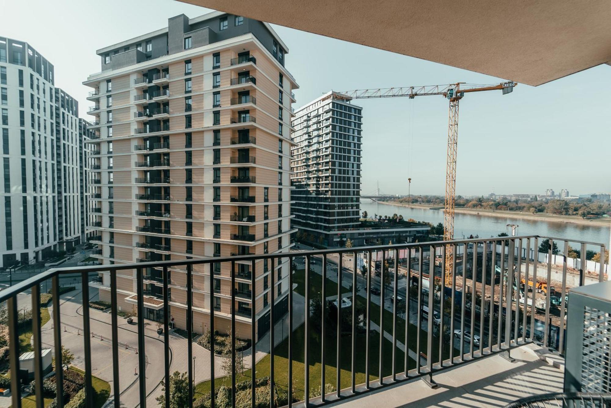 شقة Belgrade Waterfront Oasis المظهر الخارجي الصورة