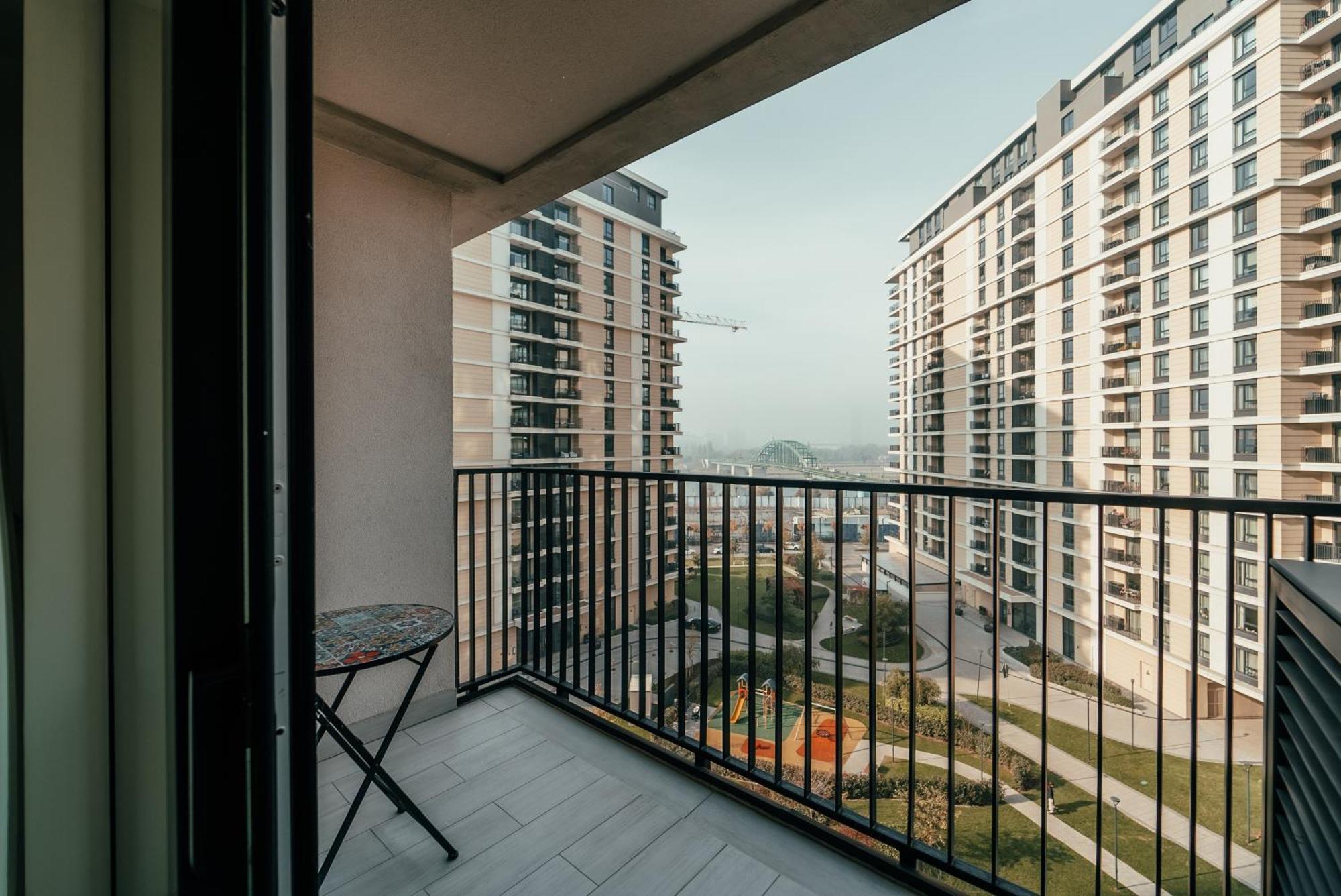 شقة Belgrade Waterfront Oasis المظهر الخارجي الصورة
